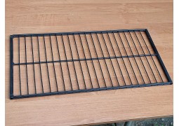 Полиця з проволоки, гардеробна 1000х300мм (чорна)